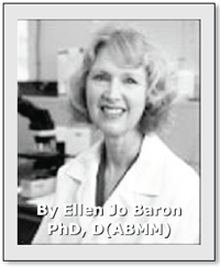 Ellen Jo Baron PhD, D(ABMM)