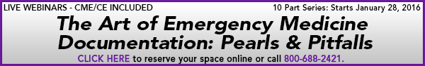 Art of Emergency Webinar horizonal banner